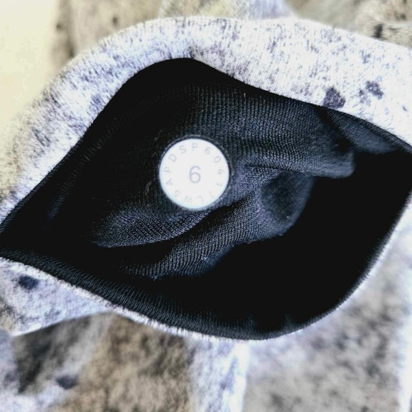 Lululemon Women's Gray Speckled Wunder Under 7/8 Leggings size 6 - Picture 4 of 12